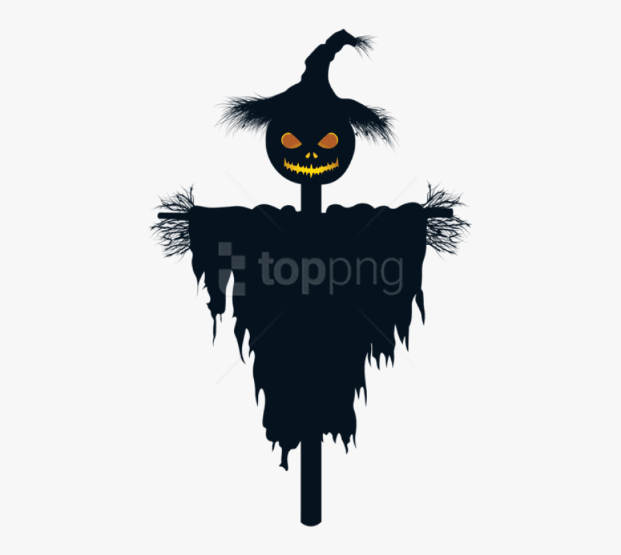 Halloween Scarecrow Png, Transparent Clipart