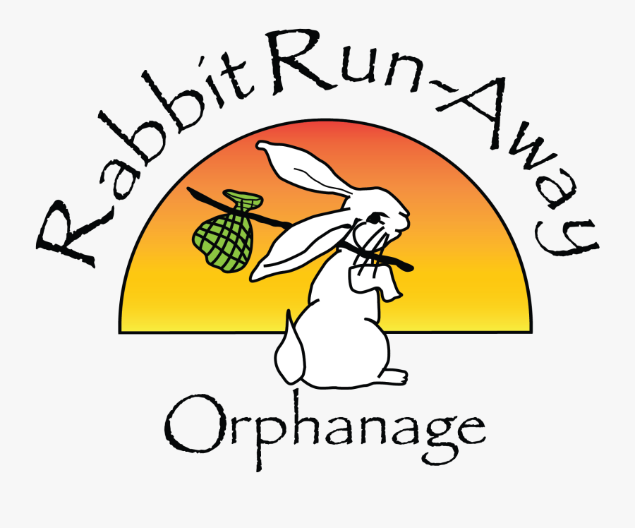 Transparent Rabbit Cartoon Png - Rabbit Runaway, Transparent Clipart