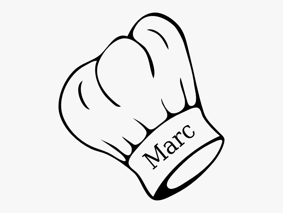Easy Chef Cap Drawing, Transparent Clipart