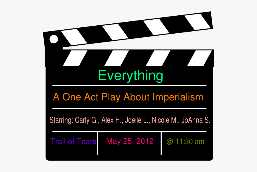 One Act Play Clipart, Transparent Clipart