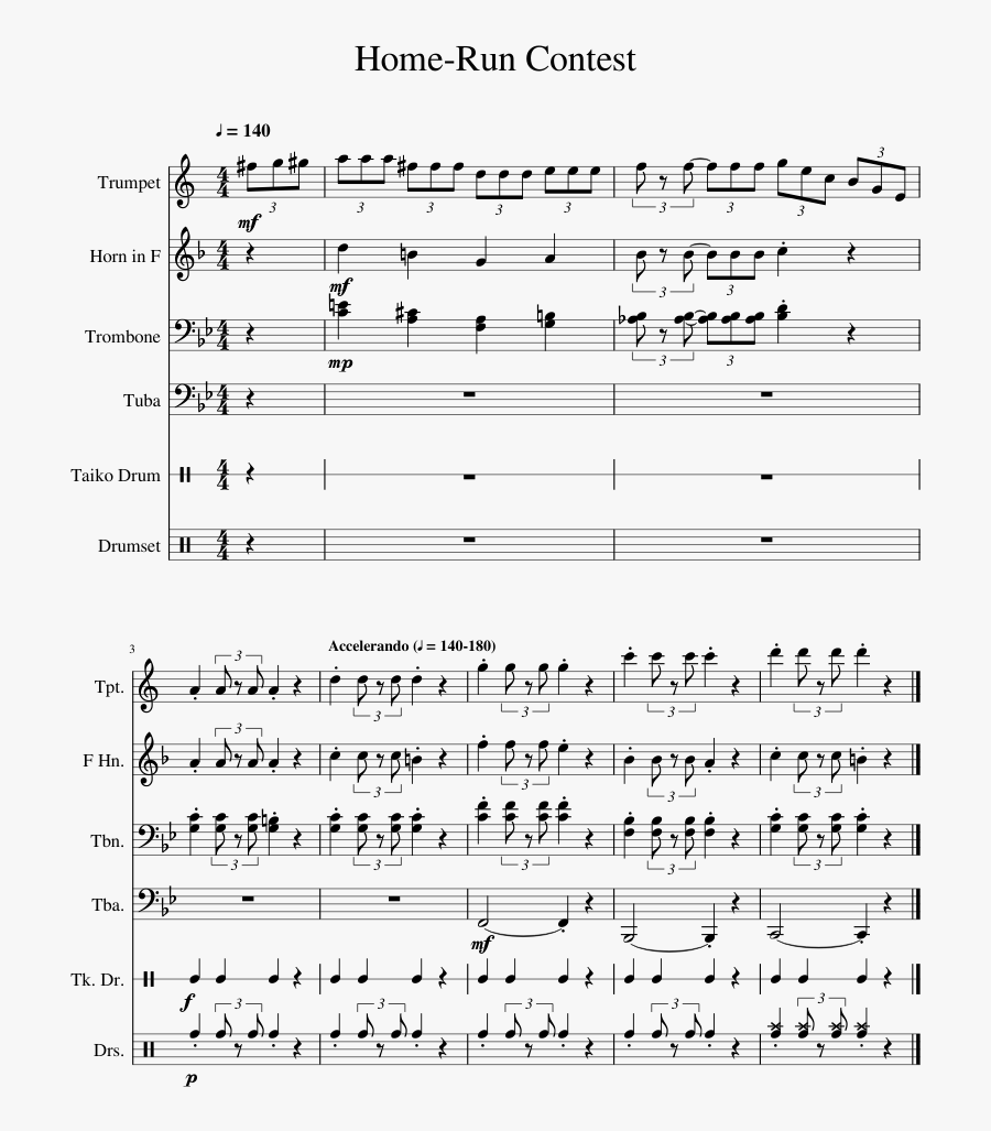 Home Run Contest - آهنگ چهل گیس ایوان بند, Transparent Clipart