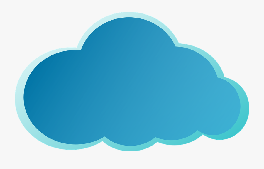 Azure,turquoise,aqua - Imagenes De Nubes En Caricaturas, Transparent Clipart