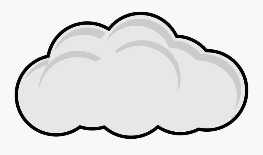 Simple Cloud - Simple Cloud Png, Transparent Clipart