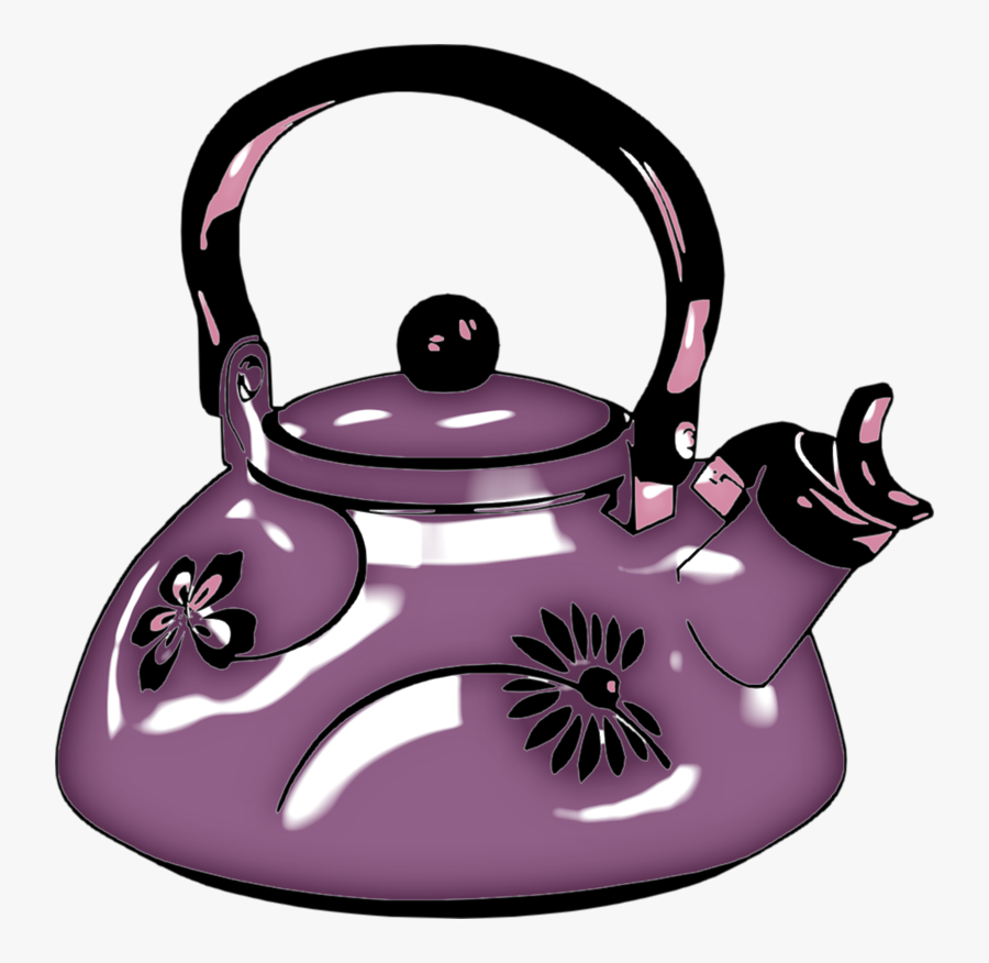 Transparent Kettle Clipart - Teapot, Transparent Clipart