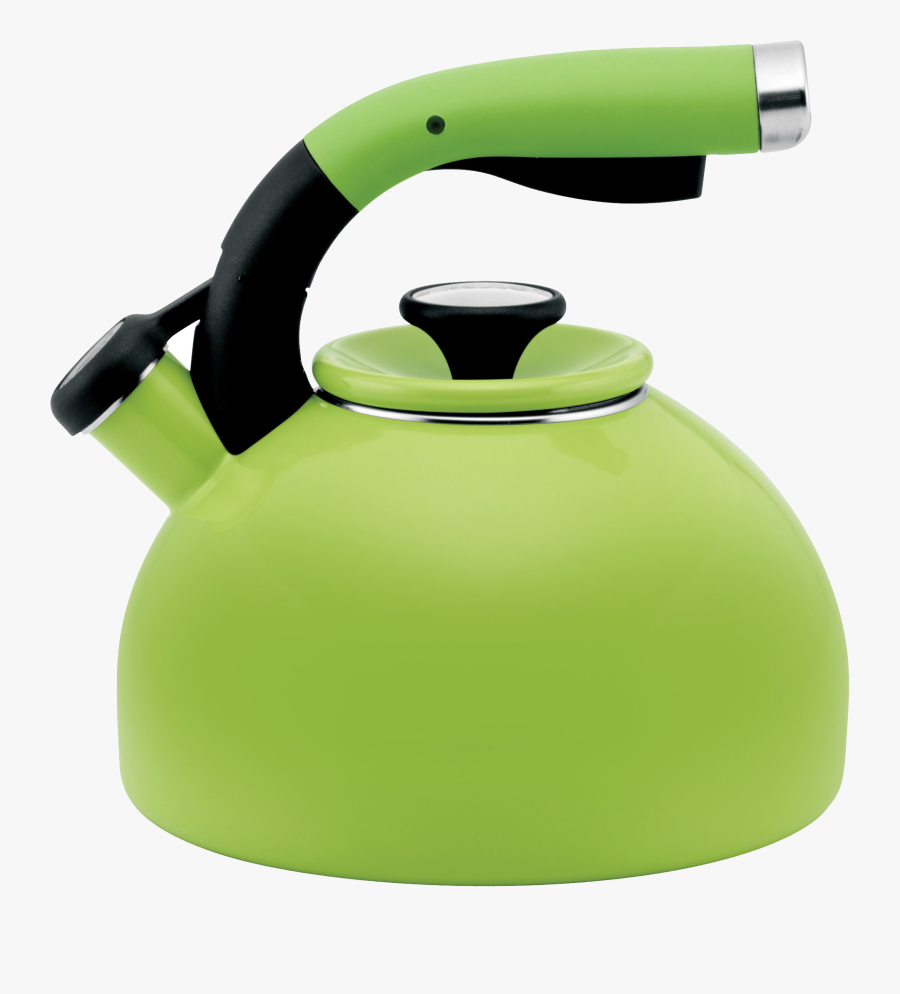 Green Kettle Png, Transparent Clipart