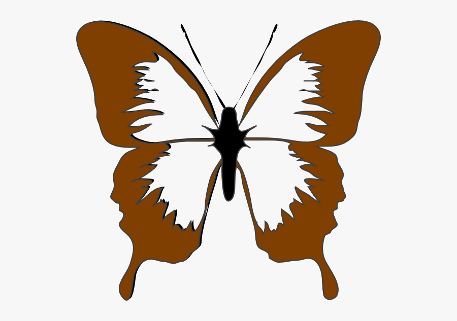 Blue Butterfly Svg Clip Arts - Butterfly Clip Art, Transparent Clipart