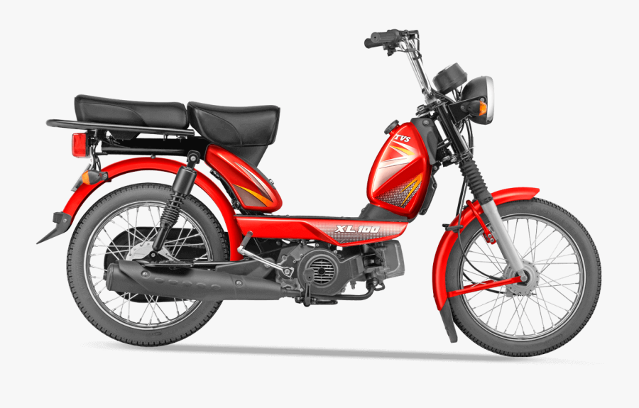 Drawing Motorcycle Two Wheeler - Tvs Xl 100 Price In Patna, Transparent Clipart