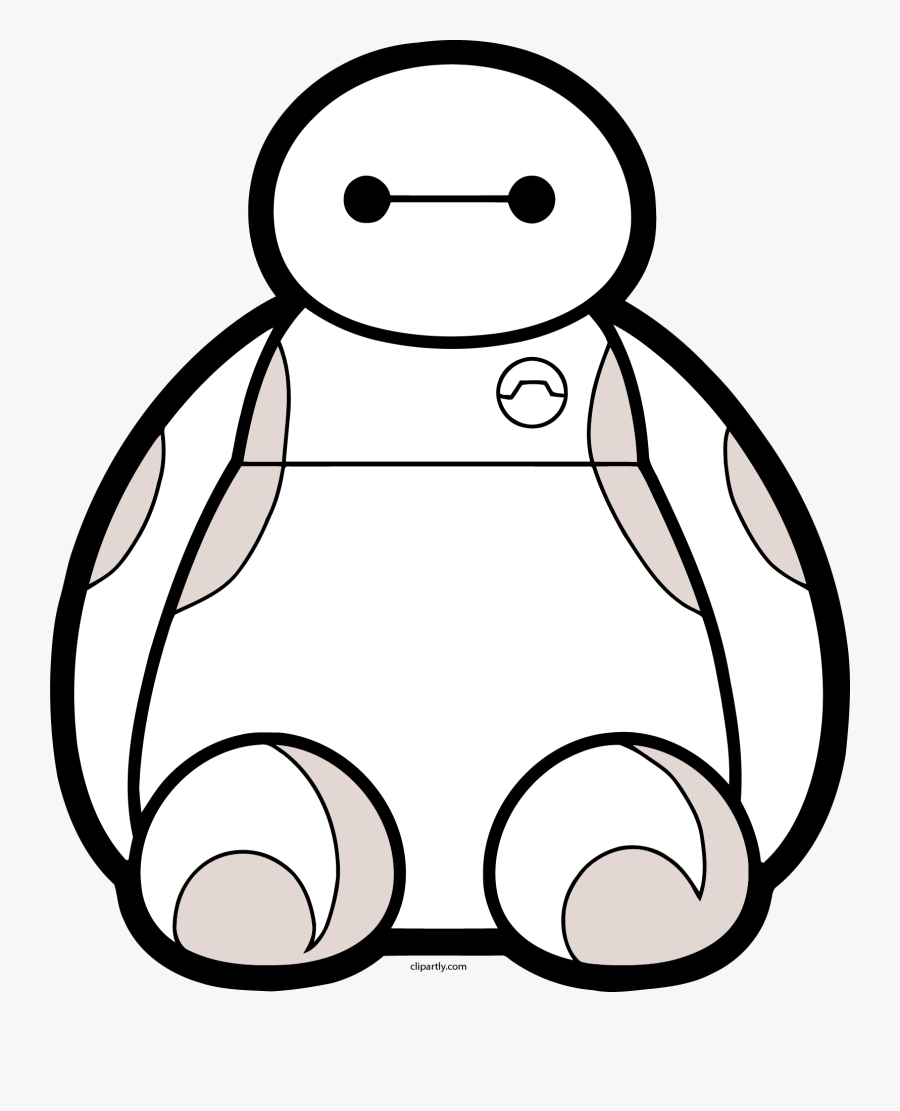 Baymax Front View Png Clipart - Big Hero 6, Transparent Clipart