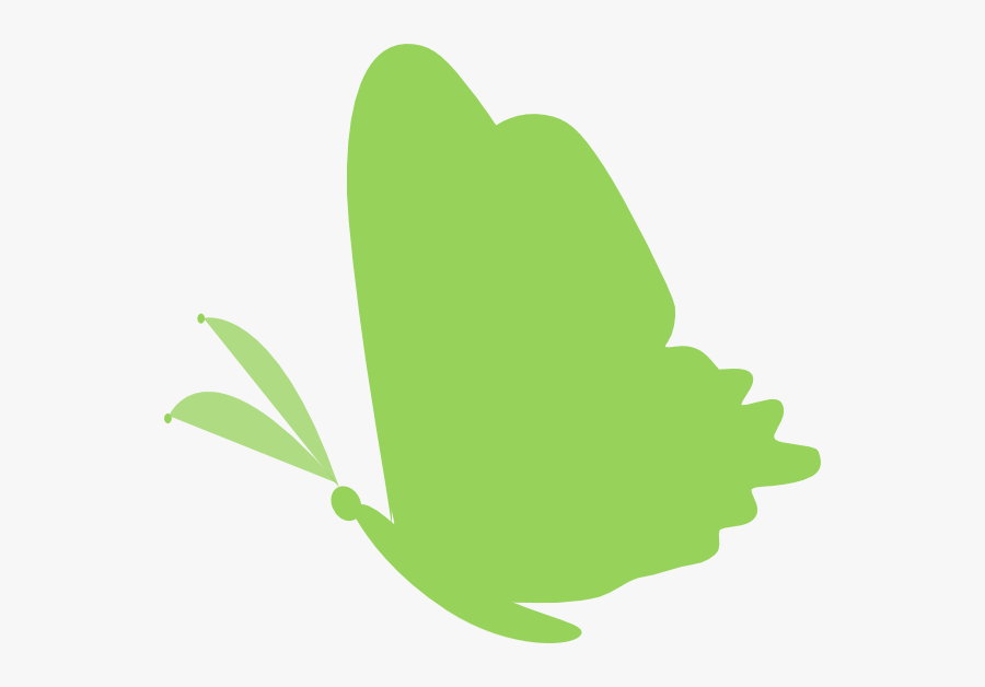 Green Butterfly Clipart - Red Butterfly Vector Png, Transparent Clipart