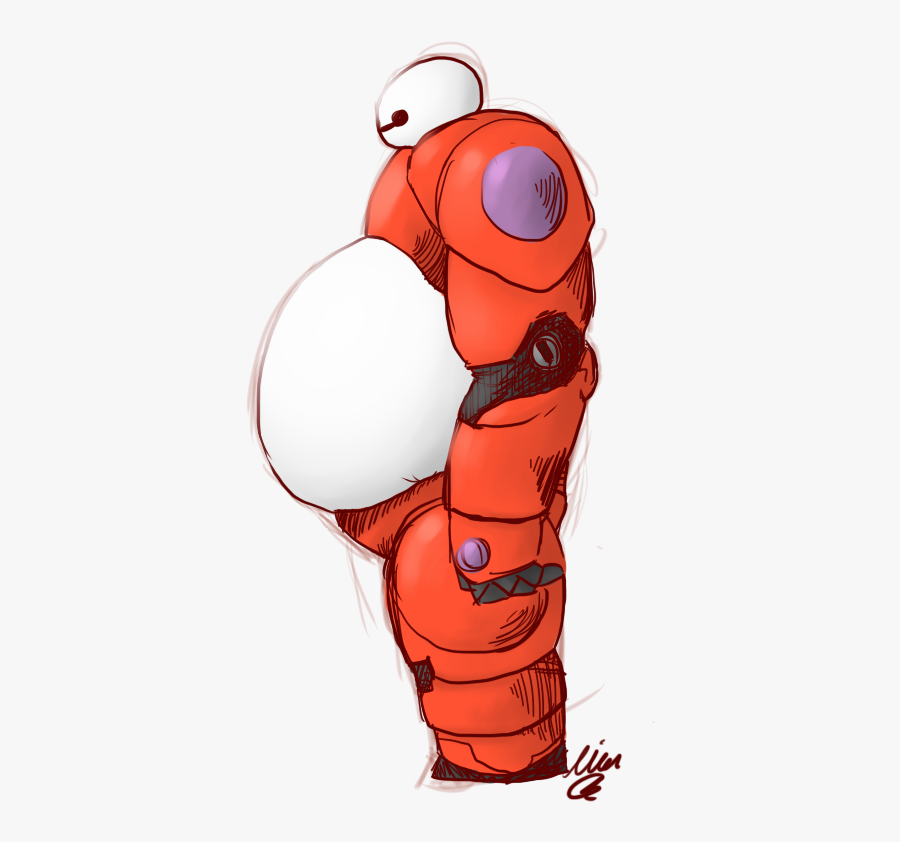 Transparent Big Hero 6 Clipart - Baymax Belly, Transparent Clipart