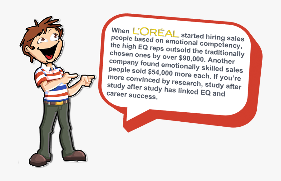 Emotional Intelligence In High School , Transparent - Cartoon, Transparent Clipart