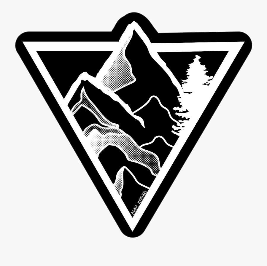 Triangle Mountain Decal Emblem , Free Transparent Clipart ClipartKey