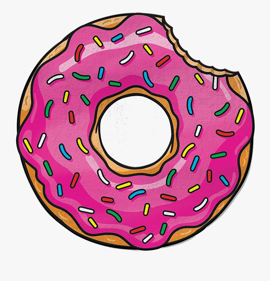 Donuts Coffee And Doughnuts Clip Art Drawing Cartoon - Transparent Background Donut Clipart, Transparent Clipart