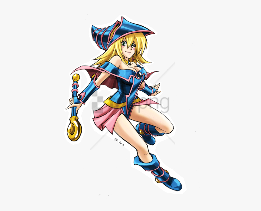 Black Magician Png - Dark Magician Girl Png, Transparent Clipart