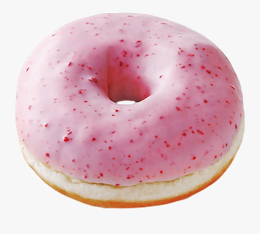 Donut Png Transparent - Transparent Pink Food Png, Transparent Clipart