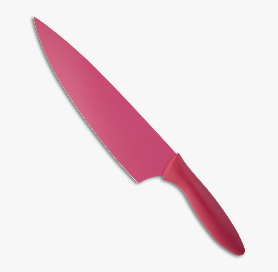 Pink Kitchen Knife Transparent, Transparent Clipart