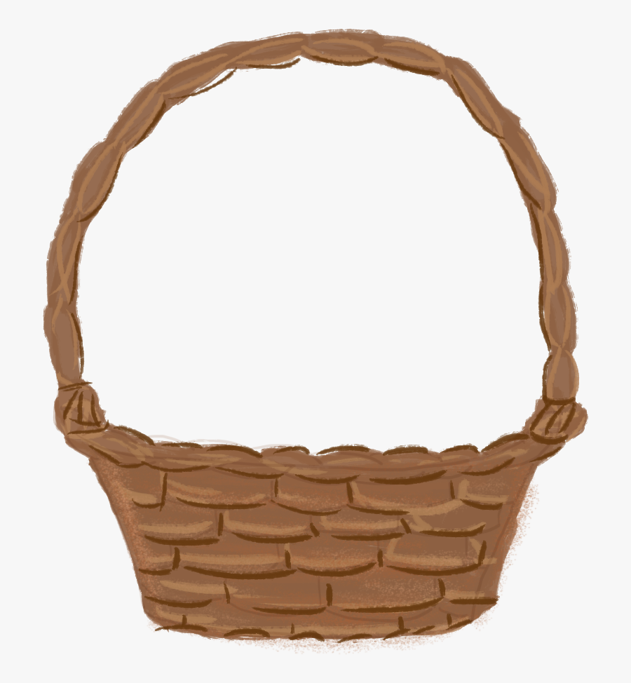 Storage Basket, Transparent Clipart