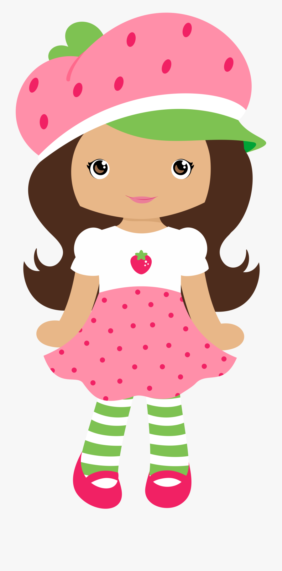 Moranguinho - Grafos-strawberrygirl12 - Minus - Doll - Strawberry Shortcake Clipart Minus, Transparent Clipart