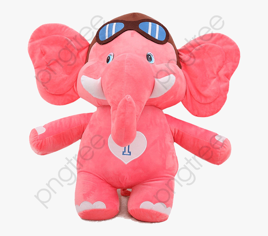 Elephant Clipart Toy - ช้าง สีชมพู บิน การ์ตูน, Transparent Clipart