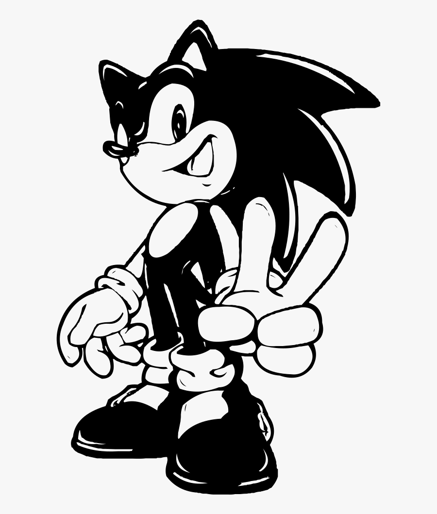Untitled - Purple Sonic The Hedgehog, Transparent Clipart