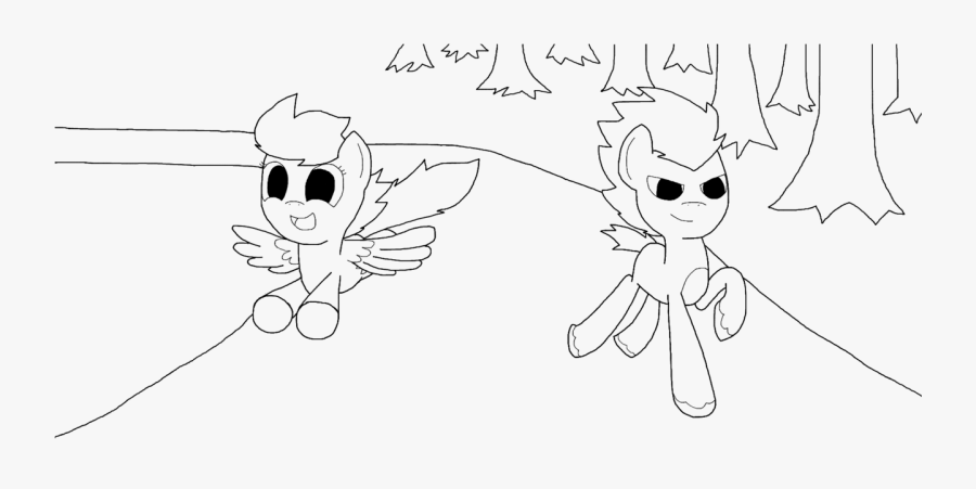 Hedgehog Lineart Black And White - Cartoon, Transparent Clipart