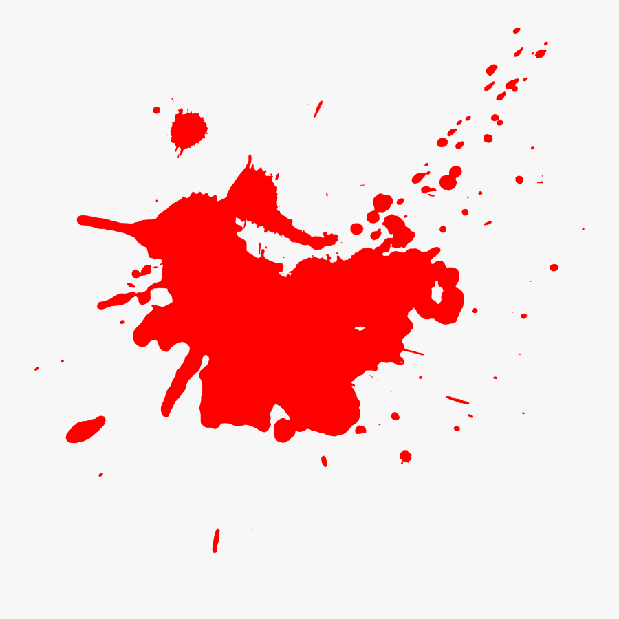 Paint Splat Png - Red Paint Splatter Png, Transparent Clipart
