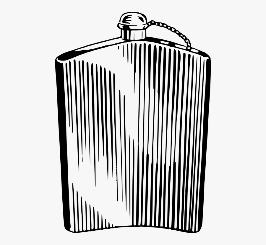 Monochrome Photography,brand,black - Hip Flask Clip Art, Transparent Clipart
