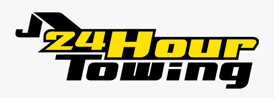 Services - 24 Hour Towing Logo, Transparent Clipart