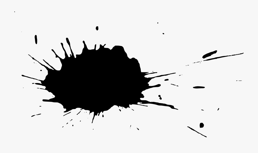 Paint Splatter Png Free , Transparent Cartoons - Black Paint Splatter Transparent Background, Transparent Clipart