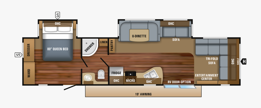 2018 Jayco Jay Flight 38fdds, Transparent Clipart