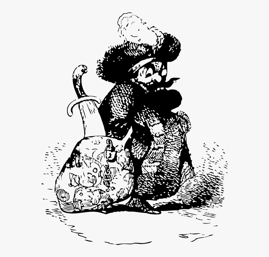 Bluebeard - Skull And Crossbones, Transparent Clipart