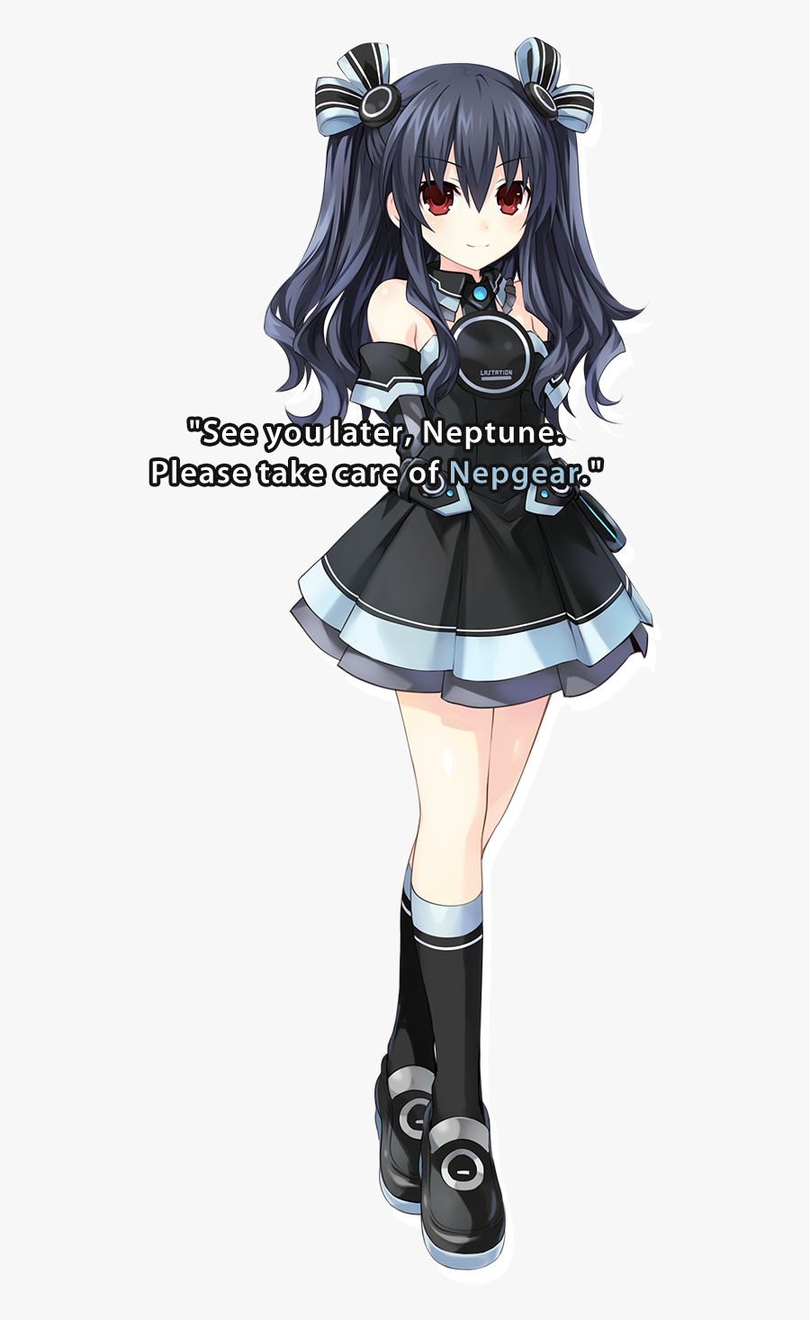 Uni Is An Impish Tsundere Girl, But She"s Polite To - Megadimension Neptunia Viir Uni, Transparent Clipart