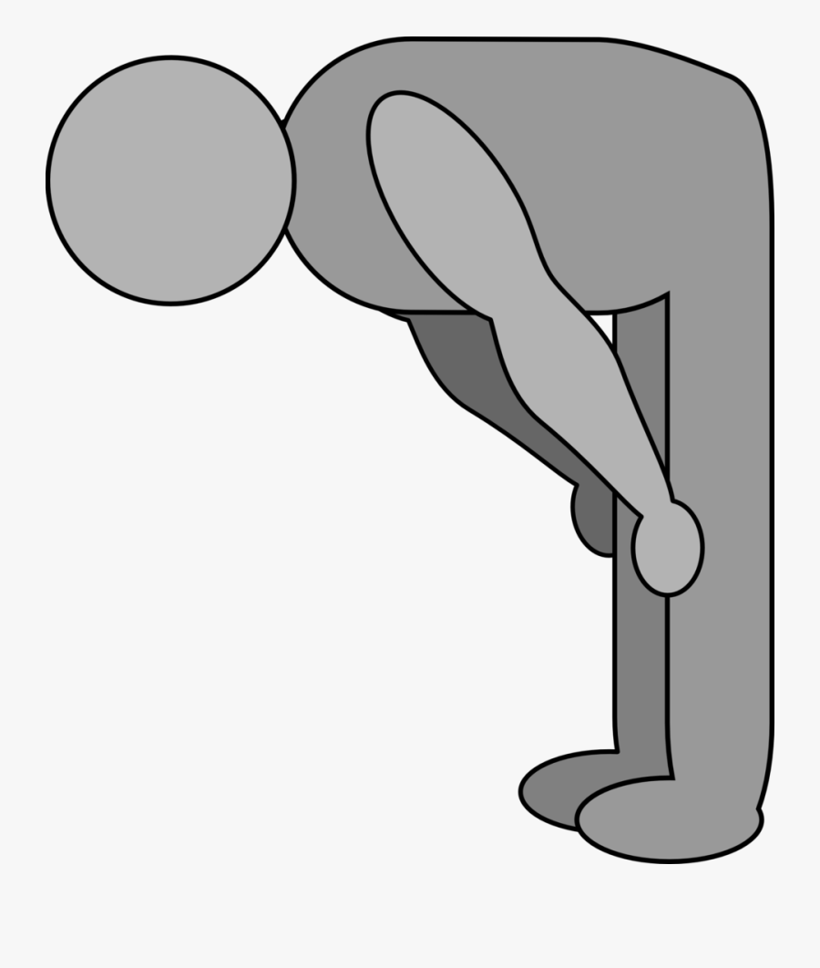 Bowing Figure, Transparent Clipart