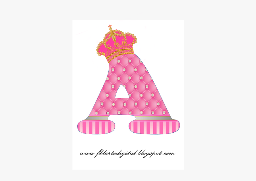 Letras Do Alfabeto Em Cor De Rosa, Transparent Clipart