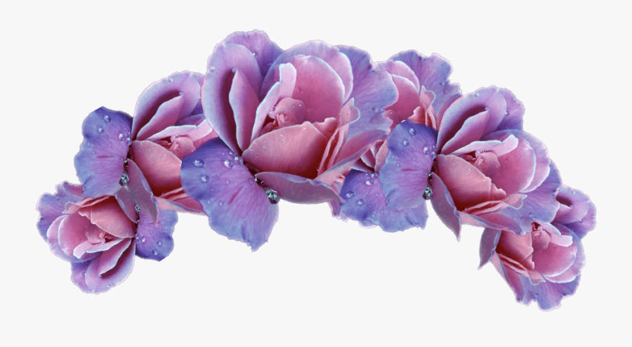 Crown Cliparts Png Purple - Purple Flower Crown Png, Transparent Clipart