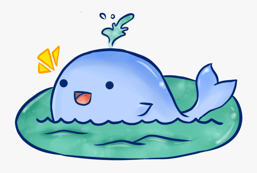 Cute Whale Transparent Background, Transparent Clipart
