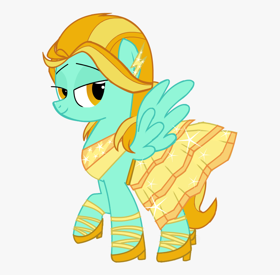 The Shining Peasant - Lightning Dust S Dress My Little Pony, Transparent Clipart