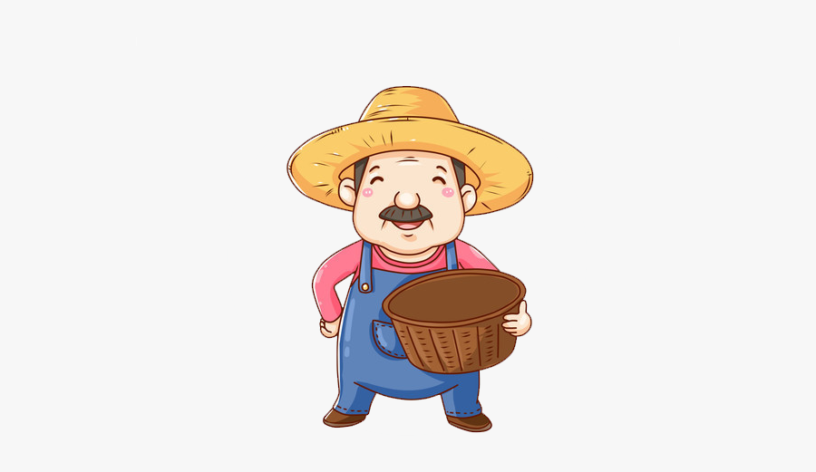 Fellah Farmer Animation Happy - Farmer Animation Png, Transparent Clipart