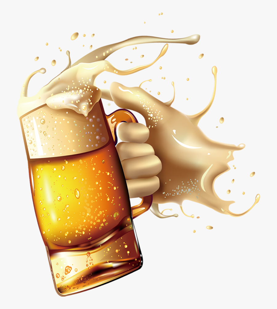 Glasses Beautiful Cute Cartoon - Free Beer Image Transparent, Transparent Clipart