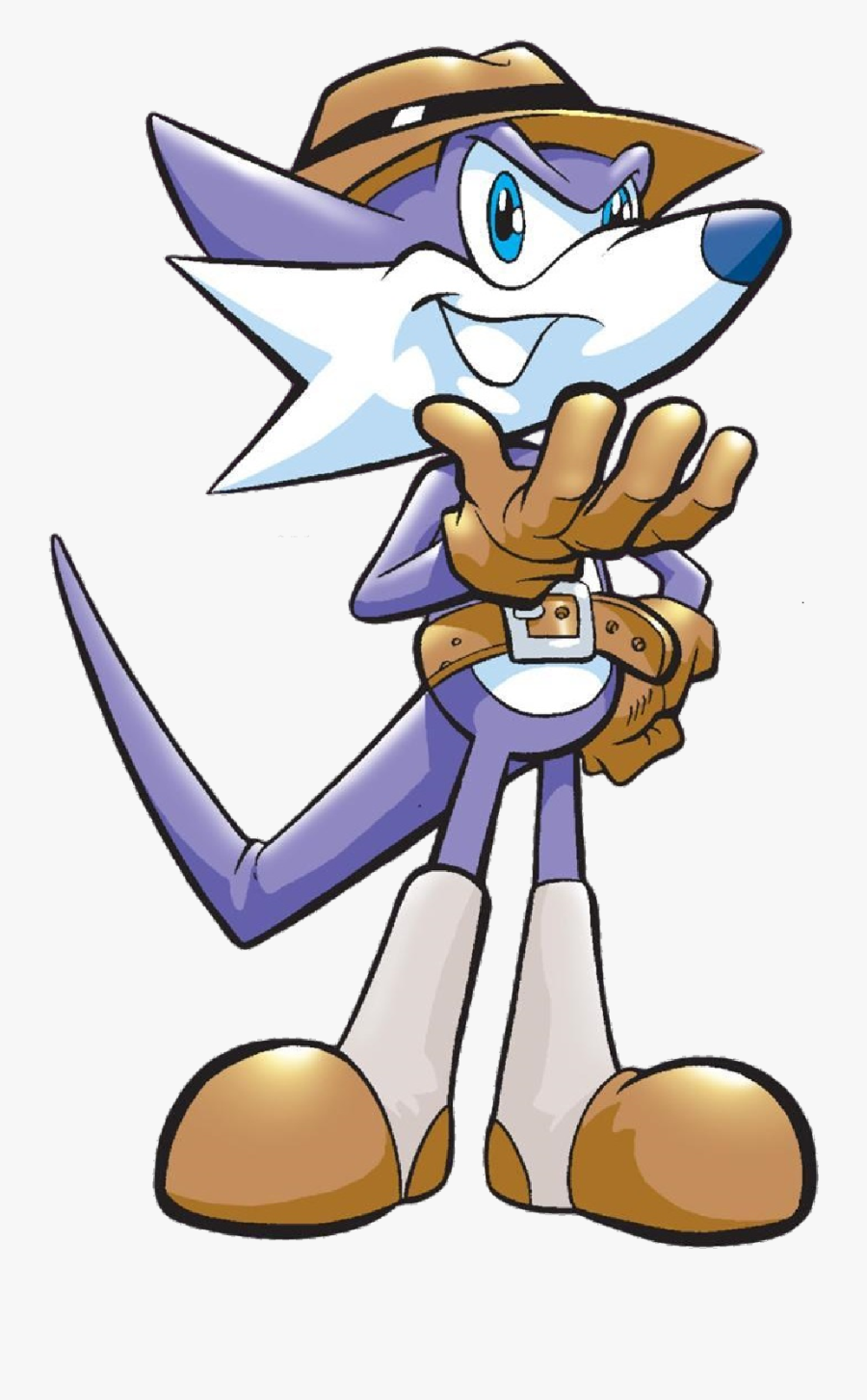 Fangs Clipart Bad Character - Sonic The Hedgehog Weasel, Transparent Clipart