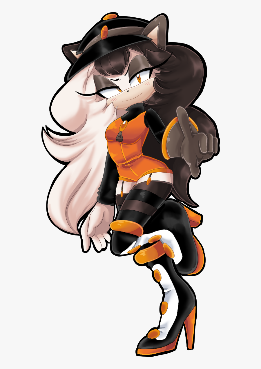 Waverly The Weasel Sonic - Cartoon, Transparent Clipart