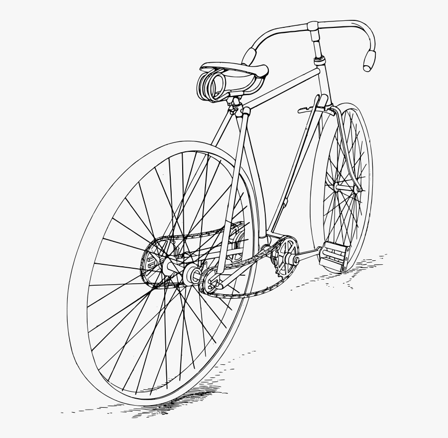Two Speed Bike, Transparent Clipart
