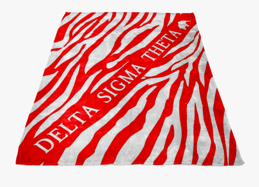 Delta Sigma Theta Fleece Blanket - Miniskirt, Transparent Clipart