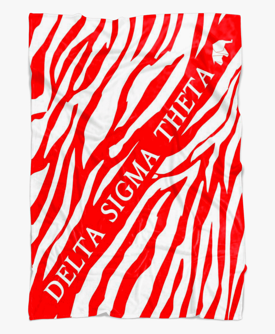 Delta Sigma Theta Fleece Blanket, Transparent Clipart