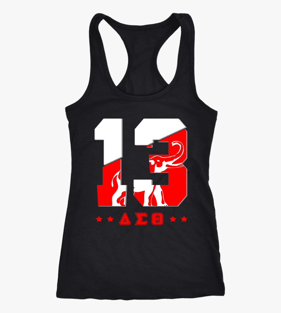 Delta Sigma Theta - Active Tank, Transparent Clipart