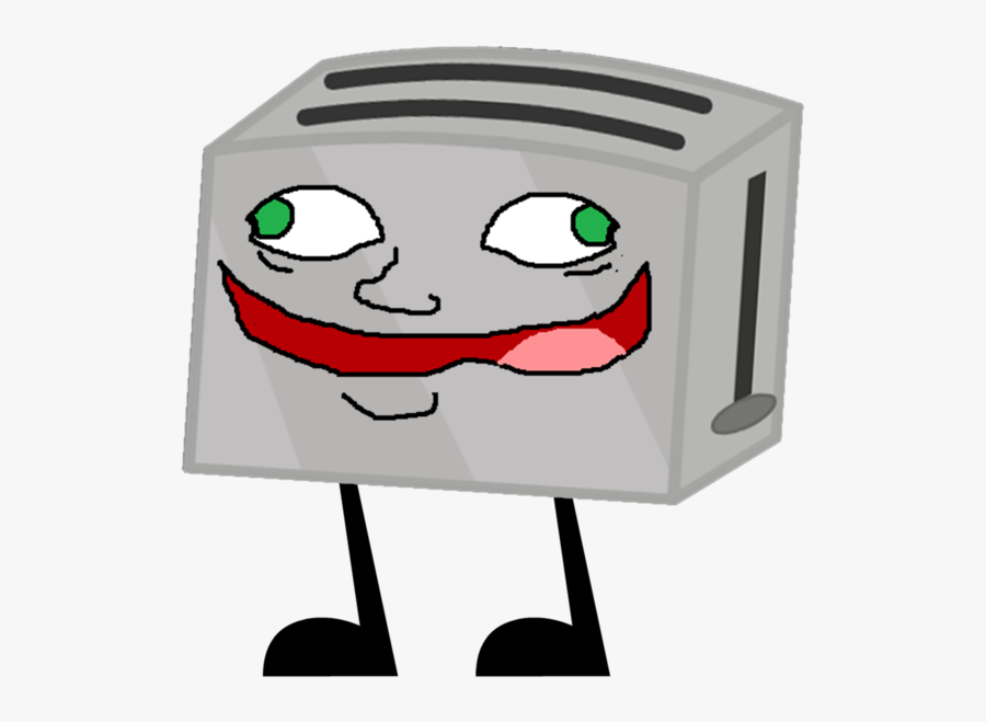 Toaster Clipart Dead - Transparent Cartoon Toaster, Transparent Clipart