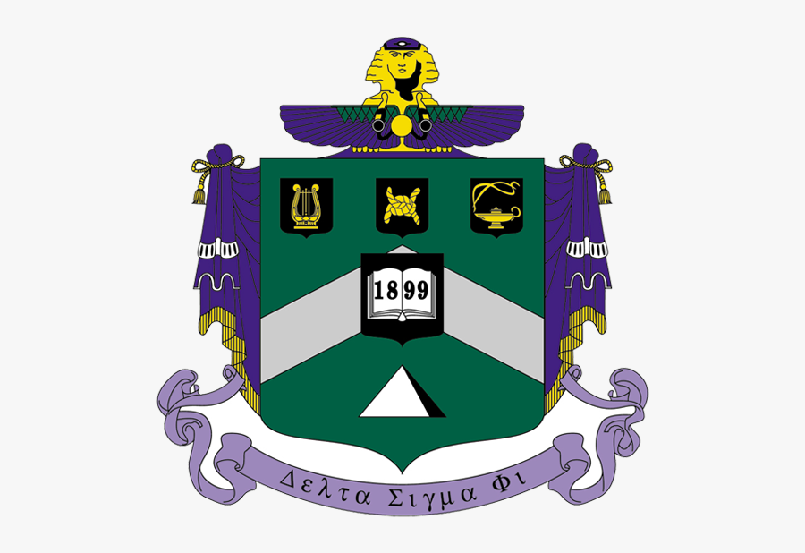 Delta Sigma Phi Crest, Transparent Clipart