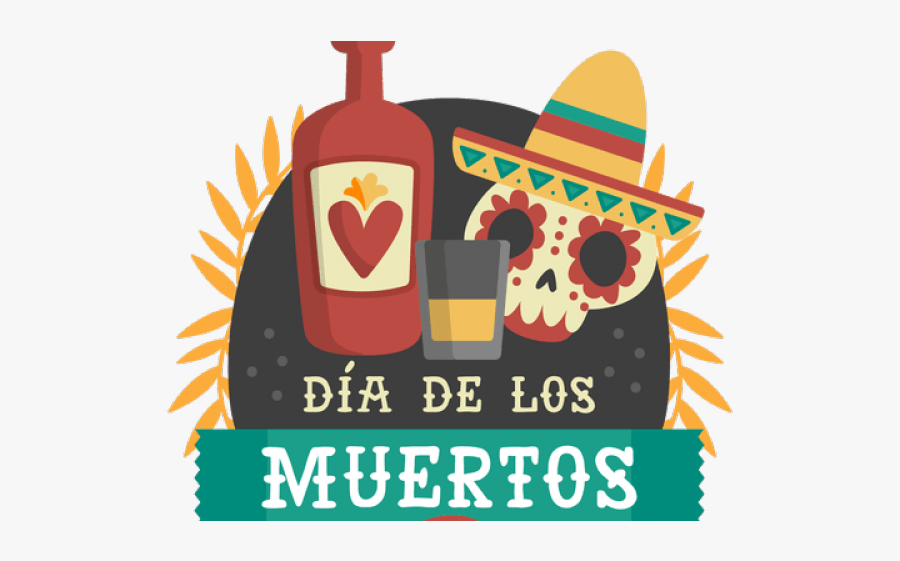 Day Of The Dead Clipart Transparent - Dia De Los Muertos Logo, Transparent Clipart