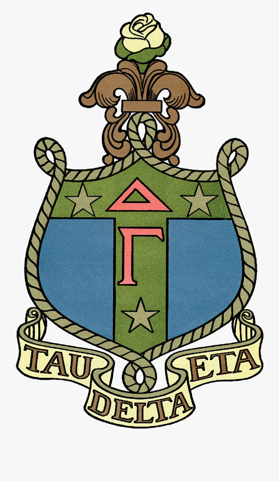 Delta Gamma Crest - Delta Gamma Sorority Crest, Transparent Clipart
