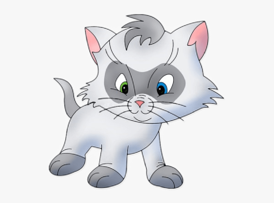 Cute Cat Cartoon Png, Transparent Clipart
